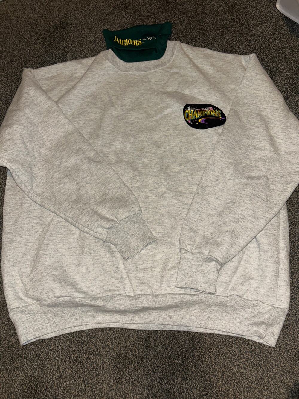 90s Green Bay packers turtle neck crewneck xl 1996 NFL champions
